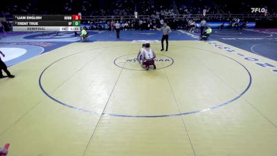 II-190 lbs Semifinal - Liam English, Berne-Knox-Westerlo/Middleburgh vs Trent True, Holland Patent