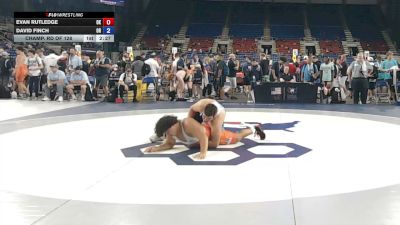 285 lbs Champ. Rd Of 128 - Evan Rutledge, Oklahoma vs David Finch, Oregon