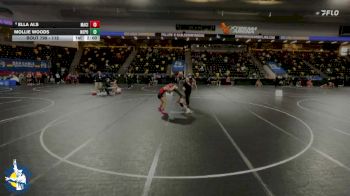 115 lbs Cons. Round 3 - Mollie Woods, North Polk vs Ella Als, Mason City