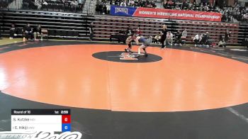 101 lbs Round Of 16 - Sidney Kutzke, Indiana Tech vs Erin Hikiji, University Of Providence