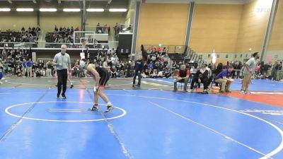 132 lbs Quarterfinal - Jude Grammatico, Fairfield Warde vs Aplollo Bellini, Ponaganset