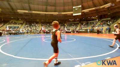 46 lbs Round Of 32 - Wyatt Pugh, Runestone vs Baker Johns, Perry Wrestling Academy