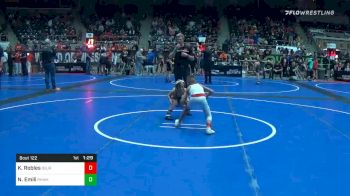 55 lbs Consolation - Kane Robles, Bolingbrook Jr Raiders vs Nico Emili, Redhawk