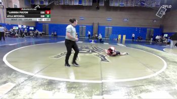 105lbs Champ. Round 2 - Larissa Fulton, Castle Rock (Girls) vs Ayla Mitchell, Kamiakin (Girls)