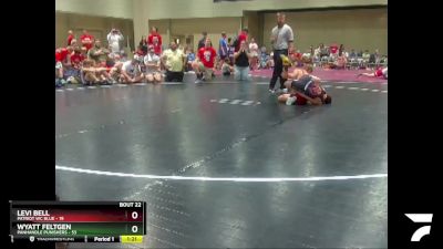 116 lbs Semis & Wb (16 Team) - Levi Bell, Patriot WC Blue vs Wyatt Feltgen, Panhandle Punishers