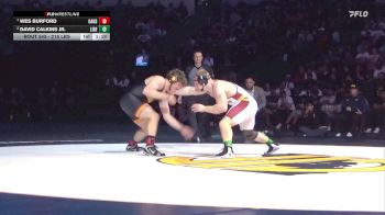 215 lbs Final - Wes Burford, Oakdale (SJ) vs David Calkins Jr., Liberty (NC)
