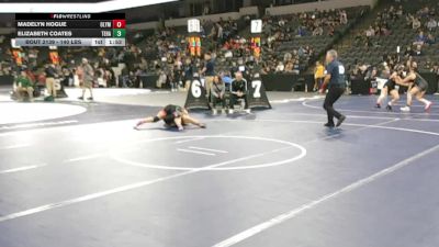 140 lbs Round Of 32 - Madelyn Hogue, Olympian (SD) vs Elizabeth Coates, Tehachapi (CS)