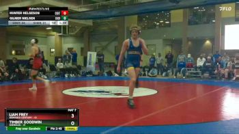 165 lbs Hunter Helgeson, Bismarck Century vs Gilmer Nielsen, Sheridan