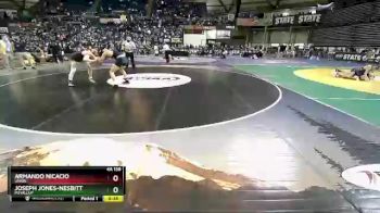 4A 138 lbs Cons. Round 2 - Armando Nicacio, Union vs Joseph Jones-Nesbitt, Puyallup