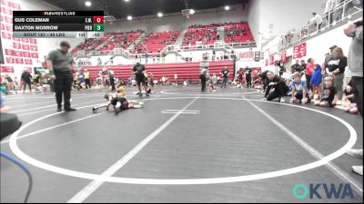 49 lbs 3rd Place - Gus Coleman, Elgin Wrestling vs Daxton Morrow, Piedmont