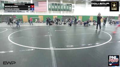 90 kg Rr Rnd 5 - Nicholas Rubio, Big Game Wrestling Club vs Nicholas Ortega, Izzy Style Wrestling