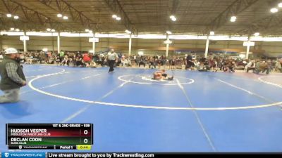 53B Cons. Semi - Hudson Vesper, Middleton Wrestling Club vs Declan Coon, Kuna Klub