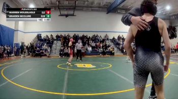 107 lbs Round Of 16 - Warren Woleslagle, Elizabeth Forward vs Braiden McClure, Ellwood City