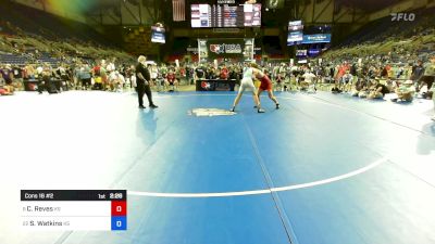 190 lbs Cons 16 #2 - Cooper Reves, KS vs Samuel Watkins, KS