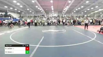 152 lbs Round Of 64 - Spencer LeClair, ME vs Micah Green, GA