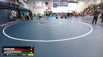 126 lbs Cons. Round 1 - Caysen Ross, Burns/Pine Bluffs vs Jacob Woinarowicz, Kelly Walsh