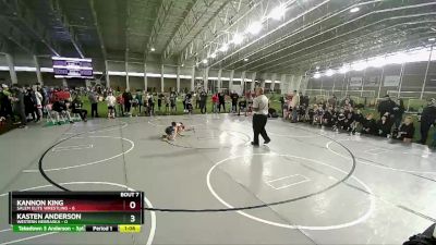 49 lbs Champ Round 1 (16 Team) - Kannon King, Salem Elite Wrestling vs Kasten Anderson, Western Nebraska