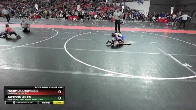 69 lbs Quarterfinal - Jackson Allen, ParkviewAlbany Youth Wrestling vs Maximus Chambers, Mauston Talons WC