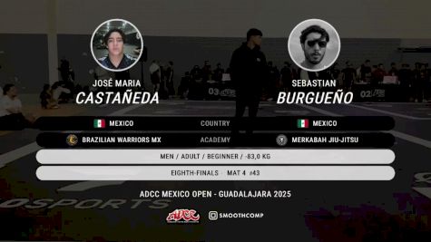 José Maria Castañeda vs Sebastian Burgueño 2025 ADCC Guadalajara Open