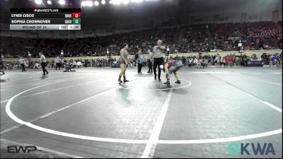 145 lbs Round Of 16 - Lyndi Cisco, Darko Valley Wolf Pack vs Sophia Crownover, CacheWrestlingClub