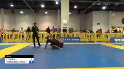 FRANCISCO CUNEO vs THIAGO GIRUNDI OLIVEIRA 2022 American National IBJJF Jiu-Jitsu Championship