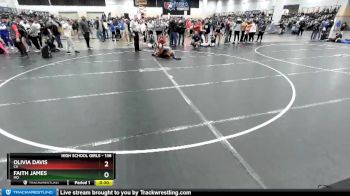 138 lbs Cons. Round 5 - Olivia Davis, CA vs Faith James, MO