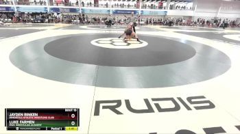 127-2 lbs Round 1 - Jayden Rinken, Immortals Athletic Wrestling Club vs Luke Farmen, MWC Wrestlilng Academy