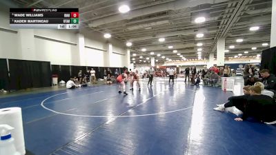157 lbs Semis - Kaden Martineau, Utah vs Wade Williams, Idaho