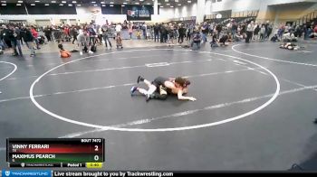 92 lbs Semifinal - Maximus Pearch, IL vs Vinny Ferrari, TX