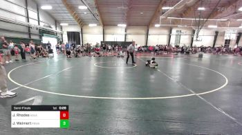 72.8 lbs Semifinal - Joseph Rhodes, Nova Wrestling Club vs Joshua Weimert, Pit Bull Wrestling Academy