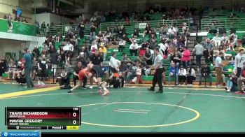 150 lbs Champ. Round 2 - Travis Richardson, Brighton HS vs Mavrik Gregory, MOUNT VERNON