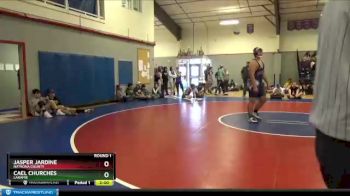 221 lbs Round 1 - Jasper Jardine, Natrona County vs Cael Churches, Laramie