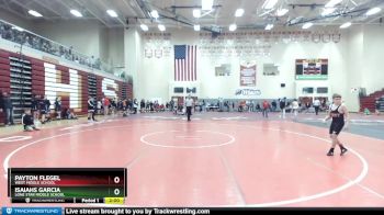 95 lbs Champ. Round 2 - Payton Flegel, West Middle School vs Isaiahs Garcia, Lone Star Middle School