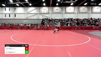 152 lbs Round Of 16 - Quinn Polny, Holliston vs Steve Fogarty, Melrose