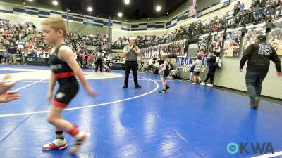 49 lbs Semifinal - Brady Wood, Husky WC vs Rhett Pitts, Cowboy Wrestling Club