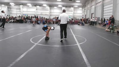 64-68 lbs Semifinal - Easton Vincente, Colonial Pride vs Rhett Gibb, Primus Wrestling Club