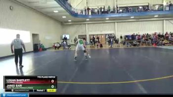 149 lbs 7th Place Match - Logan Bartlett, Lycoming College vs Jared Bair, York College (Pennsylvania)