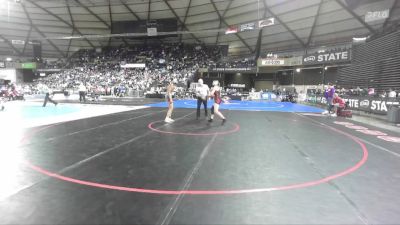 Girls 4A 140 lbs Champ. Round 1 - Joann Hecker, Union (Girls) vs Kira Mesa, Sunnyside (Girls)