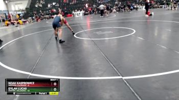 141 lbs Finals (2 Team) - Dylan Lucas, Central Oklahoma vs Noah Kasprowicz, Western Colorado