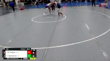 165 lbs Cons. Round 4 - Mario Tafoya, Colorado State University - Pueblo vs Charles Severance, Mary