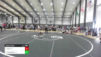 46 lbs Quarterfinal - Zahvyn Virdi, Independent vs Hayden Templeton, Mat Rats Rebooted