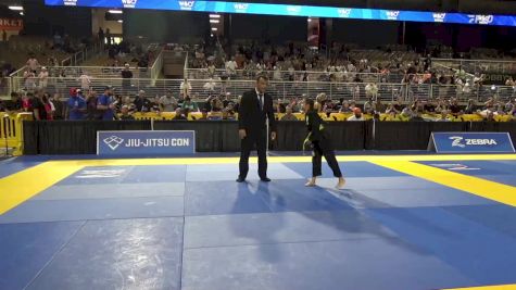 Anais Francisco vs Leiarnna Ellyse Ferguson 2025 Pan Kids Jiu-Jitsu IBJJF Championship