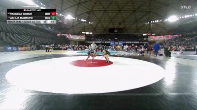 Girls 4A 135 lbs Cons. Round 4 - Vanessa Weber, Skyview (Girls) vs Ashlie Marrufo, Auburn (Girls)