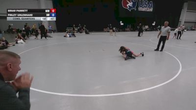 59.4-64 lbs Cons. Quarters - Finley Uhlenhake, Immortal Athletics WC vs Briar Parrett, Midwest Xtreme Wrestling