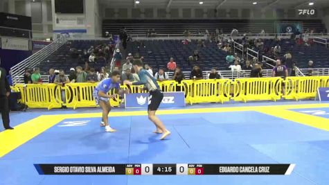 Eduardo Cancela Cruz vs Sergio Otavio Silva Almeida 2025 Pan IBJJF Jiu-Jitsu No-Gi Championship