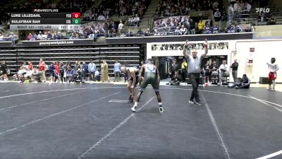 125 lbs Semifinal - Luke Lilledahl, Penn State vs Sulayman Bah, Columbia