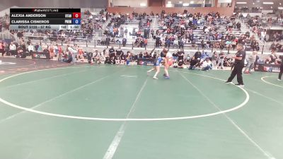 57 kg Champ. Rd Of 64 - Alexia Anderson, Utah vs Clarissa Cisneros, Premier