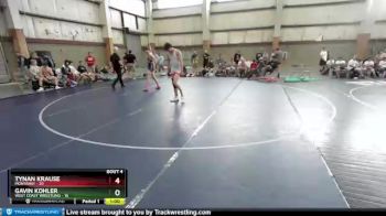 155 lbs Round 1a - Tynan Krause, MONTANA1 vs Gavin Kohler, West Coast Wrestling