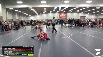 63 lbs Champ. Round 2 - Levi Snelson, Matoaca Youth Wrestling Club vs Kyrie Diep, Scanlan Wrestling Academy