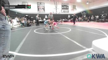 61 lbs Rr Rnd 4 - Danica Budzinski, Grove Takedown Club vs Jonah Aguayo, Grove Takedown Club